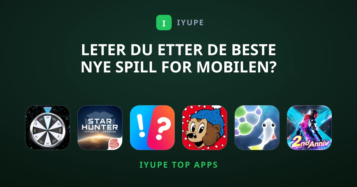 Leter du etter de beste nye Spill for mobilen?